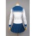 New! Danganronpa Dangan-Ronpa Sayaka Maizono Cosplay Costume 